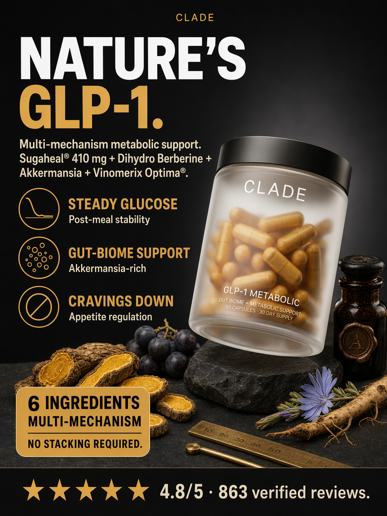 CLADE™ product bottle