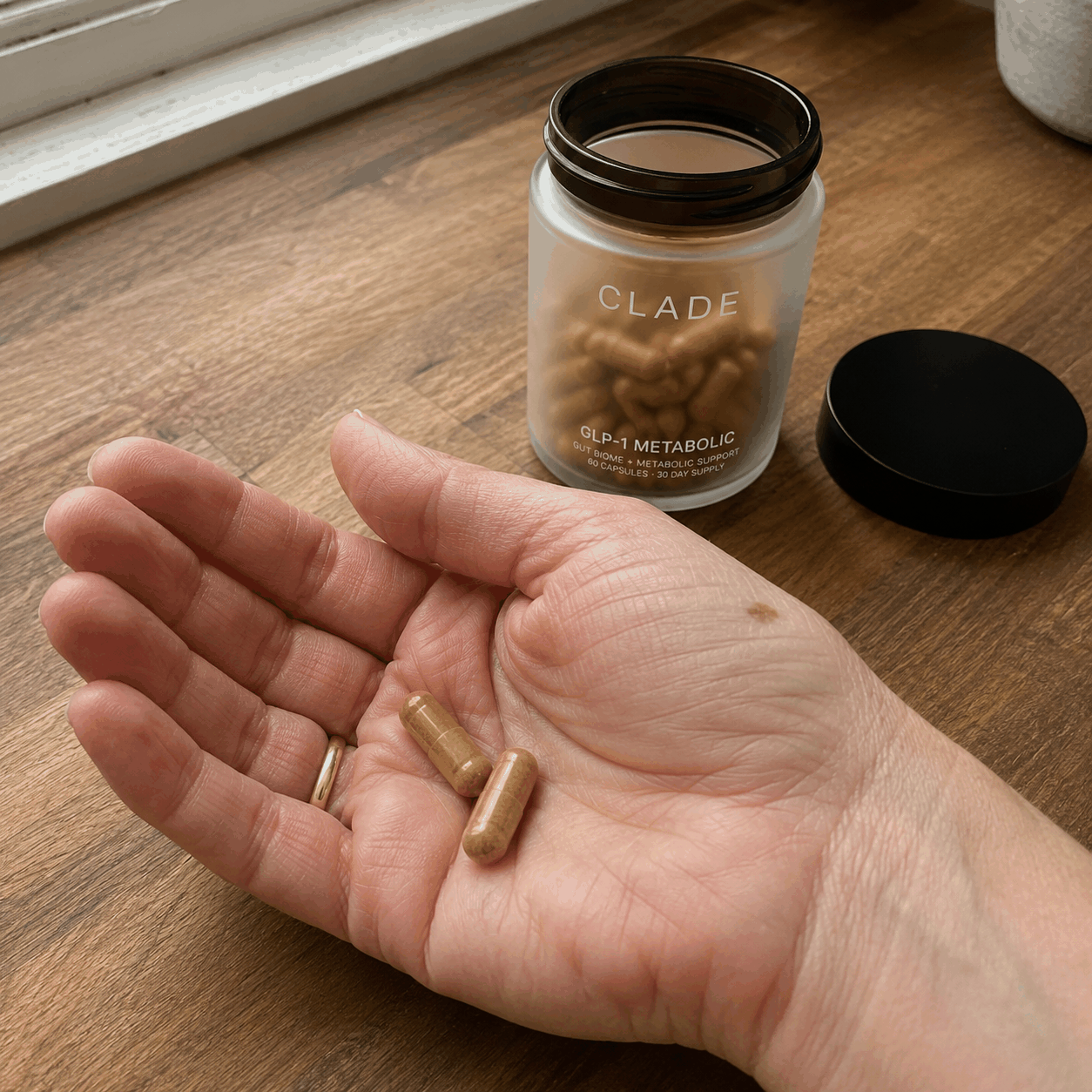 Two capsules, one daily habit
