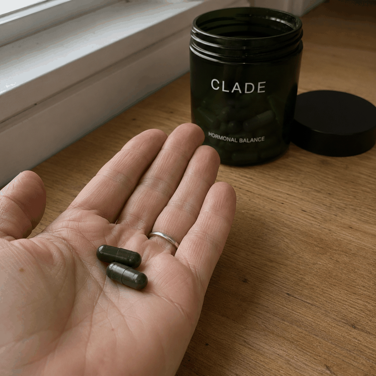 Two capsules, one daily habit