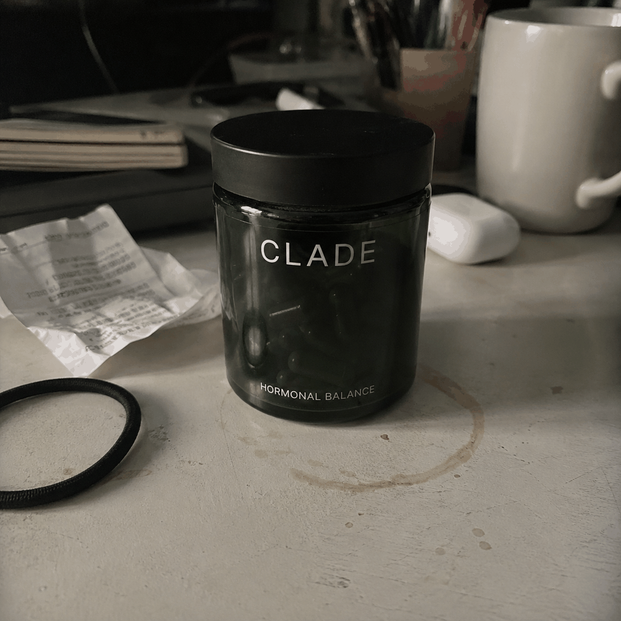 Customer photo at home