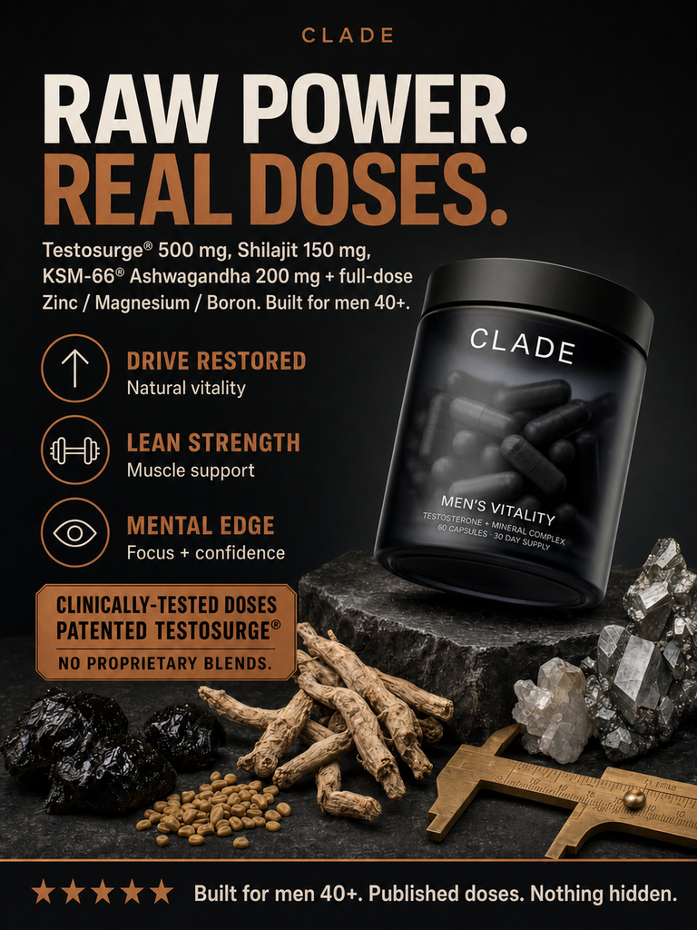 CLADE™ product bottle