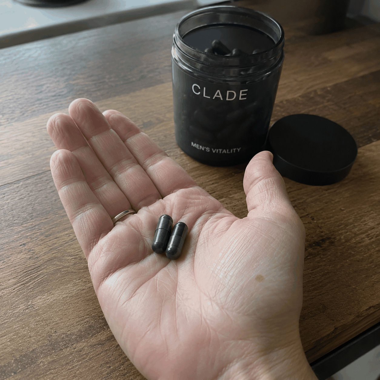 Two capsules, one daily habit